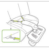 KneeGuardKids4 - Car Seat Footrest